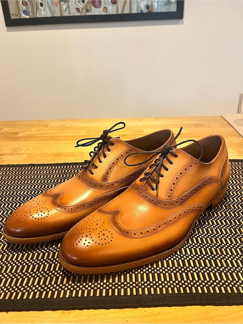 Taft The Beck Shoe Brogue Oxfords Brown EU 42